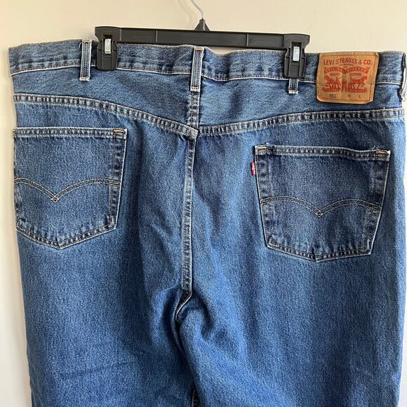 Levi's 550 Jeans Mens 46 x 29 Relaxed Fit - Picture 5 of 8